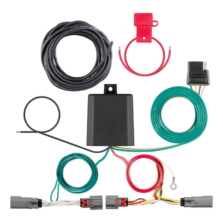 Curt Custom Wiring Harness, 4-Way Flat Output, Select Mazda CX-5, CX-50 56487